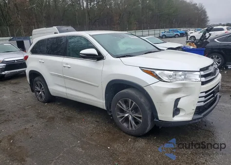 2017 Toyota Highlander Le from USA, damaged, VIN 5TDBZRFH7HS365560